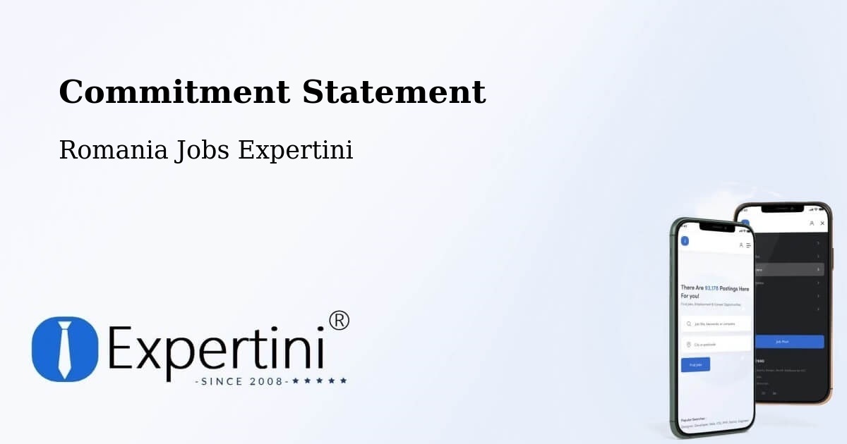 Corporate Commitment – Ghergheşti - Romania Jobs Expertini